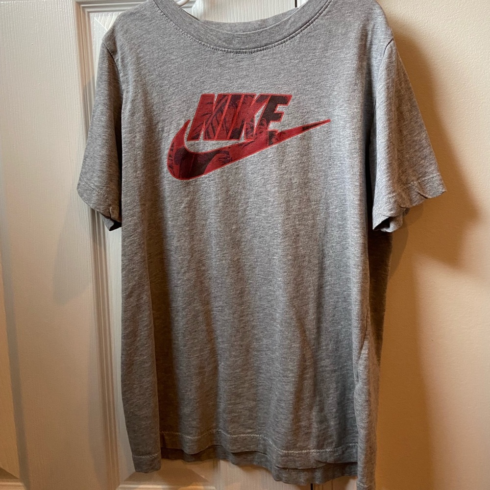 Youth Gray Nike T Shirt